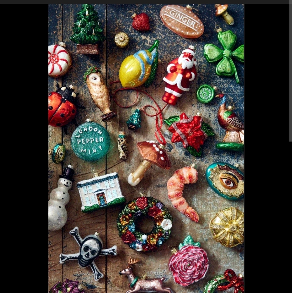 John Derian 2025 Holiday Cookie Ornament ~ Glass ~ Target ~ NIB/NWT ~ Cute! - Picture 7 of 7